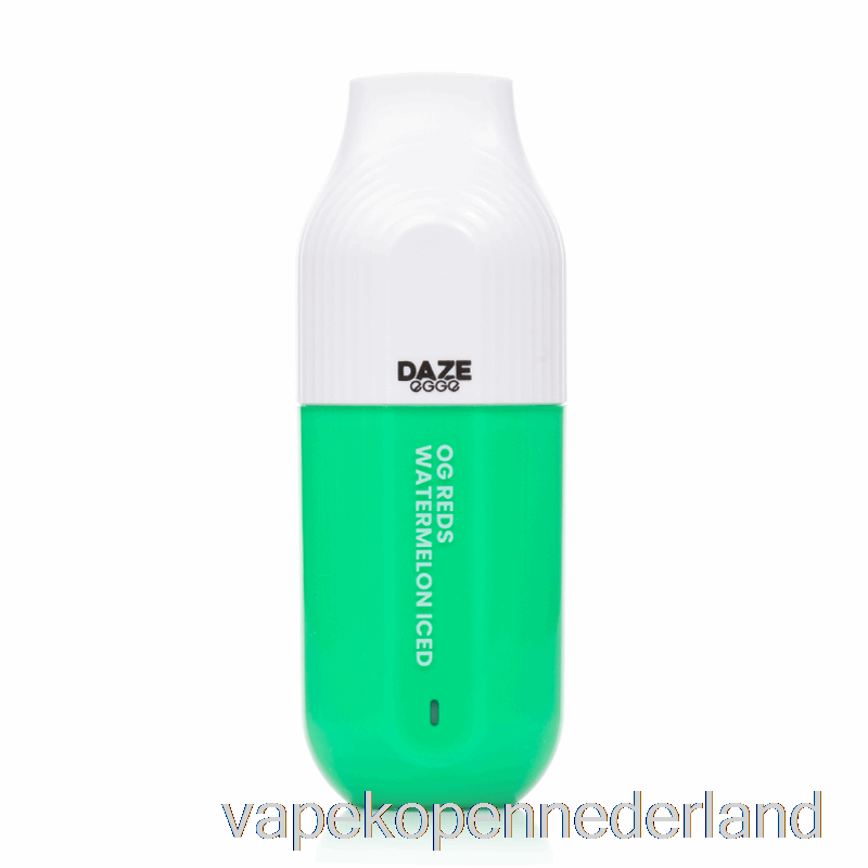 Elektronische Sigaret Vape 7 Daze Egge 3000 Wegwerp Og Reds Watermeloen Ijskoud